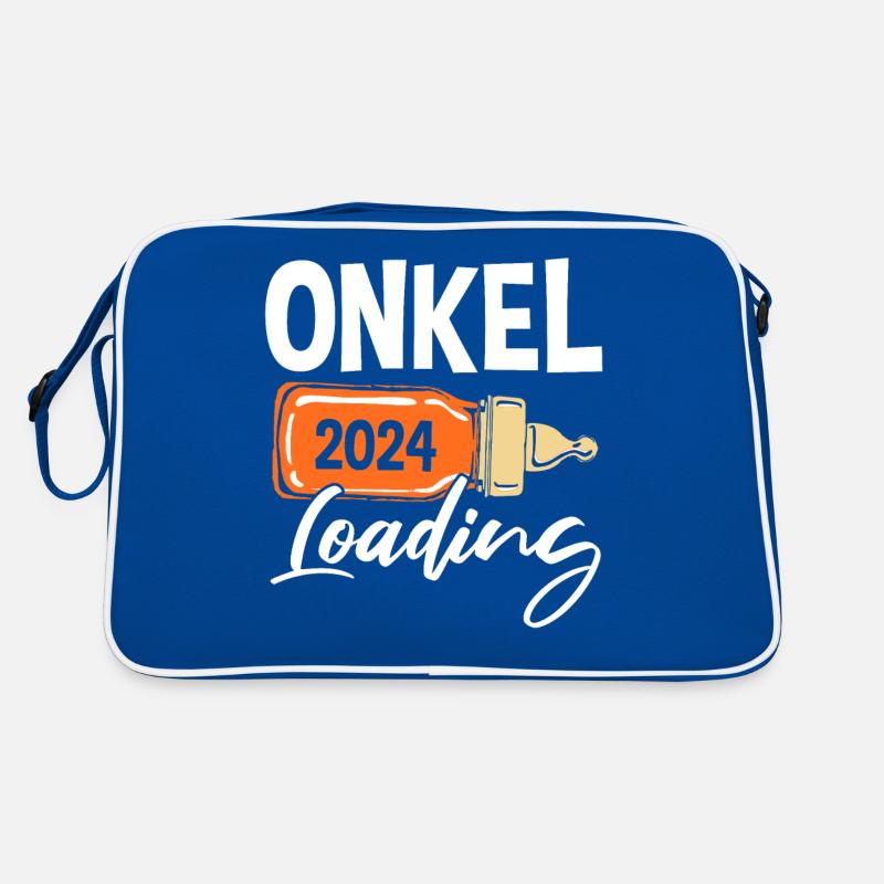 Werdender Onkel 2024 Retro Tasche