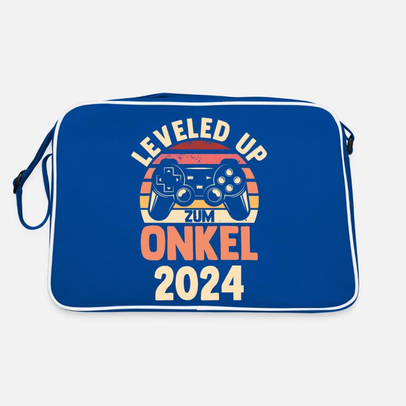 Werdender Onkel 2035 Retro Tasche