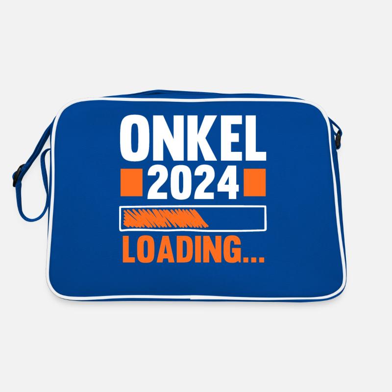 Werdender Onkel 2038 Retro Tasche