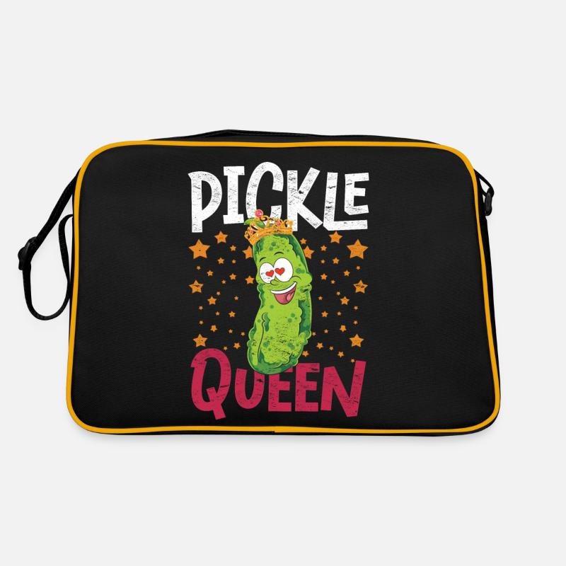 Concombre Queen Pickle Femmes Cadeau Concombres Sac Retro