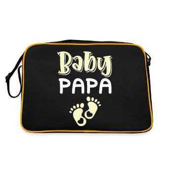 Baby Daddy - Retro Bag - black/gold - Back
