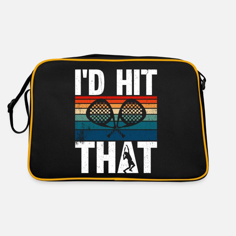 I'd Hit That Paddle Tennis Retro Tasche