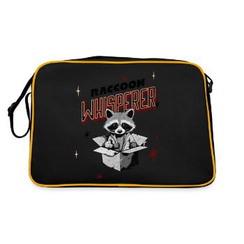 Raccoon Whisperer Animal Owner - Retro Bag - black/gold - Back