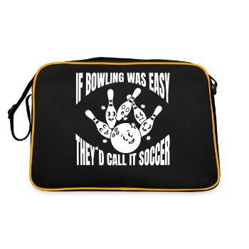 Skittles Club Bowling Skittles Bowler Bowling Club - Retro Bag - black/gold - Back