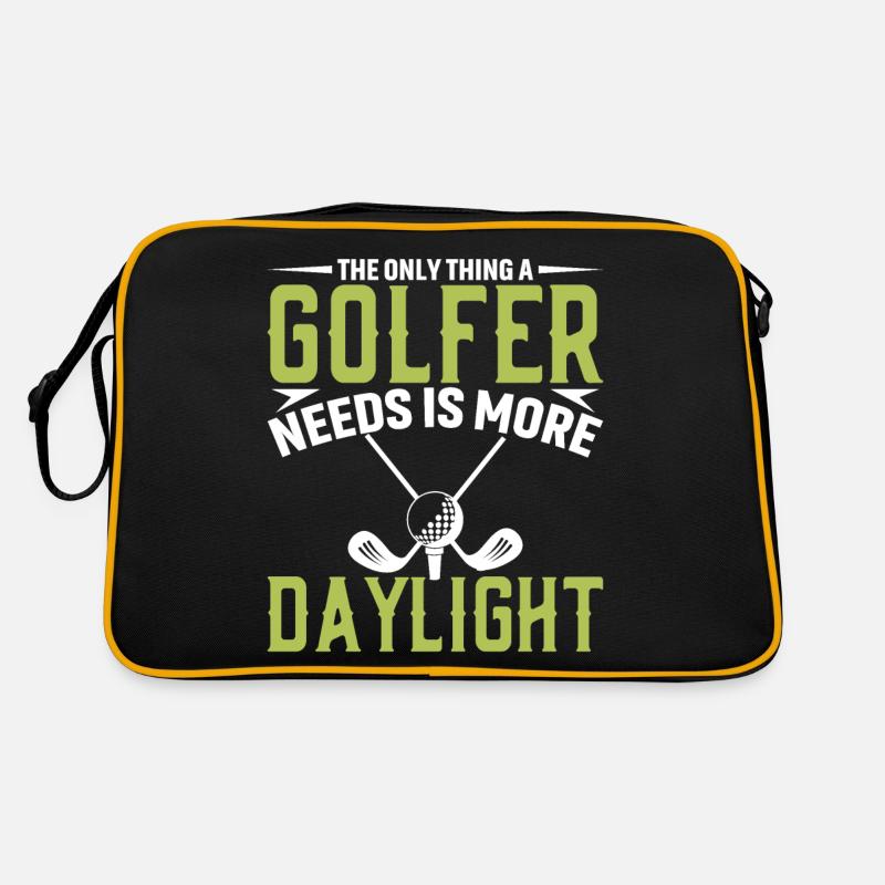 What a golfer needs is more daylight Retro Bag