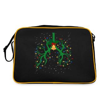Ventilation Therapy Lung Christmas String Light - Retro Bag - black/gold - Back