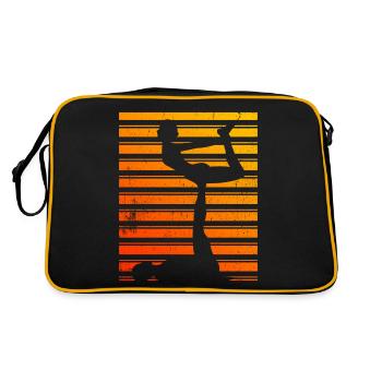 Acro Yoga Acroyoga - Retro Bag - black/gold - Back