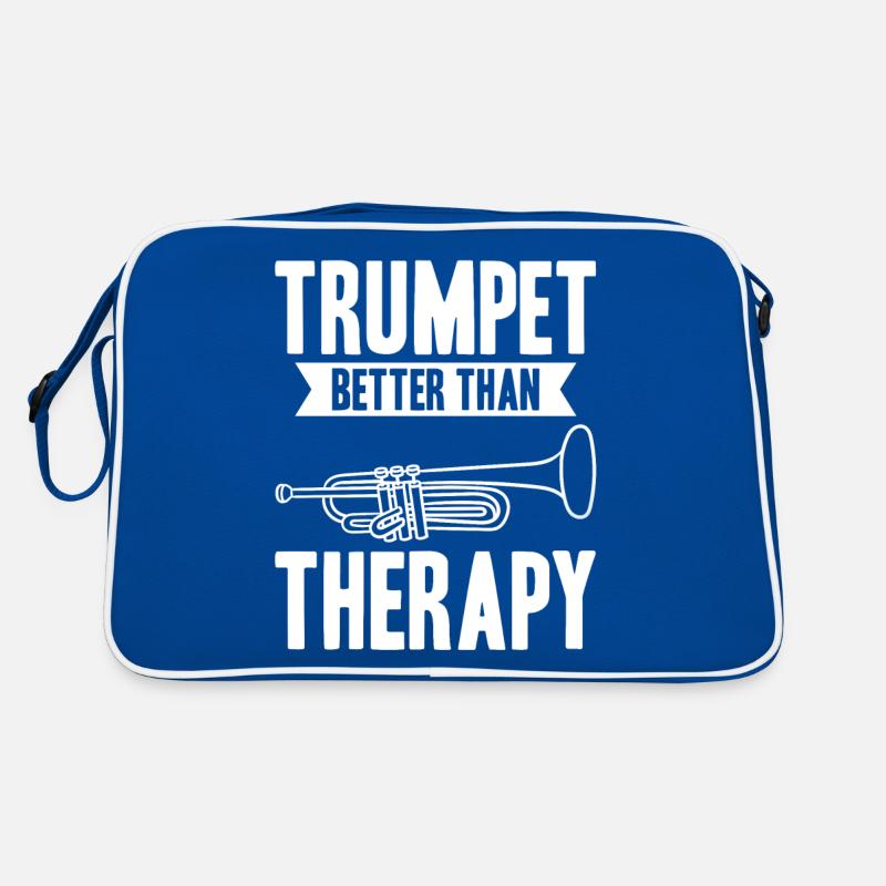 Trumpet Better Than Therapy Retro Tasche