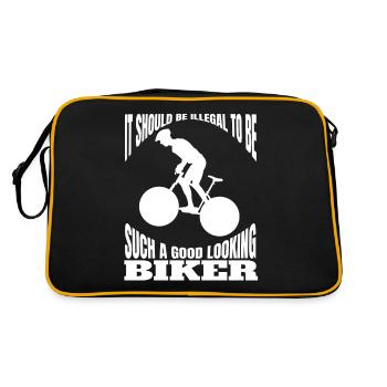 Cyclistes cyclistes Cyclistes Cyclistes Cyclisme - Sac Retro - noir/or - Dos