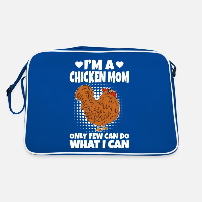 I'm A Chicken Mom Only Few Can Do What I Can Retro Tasche