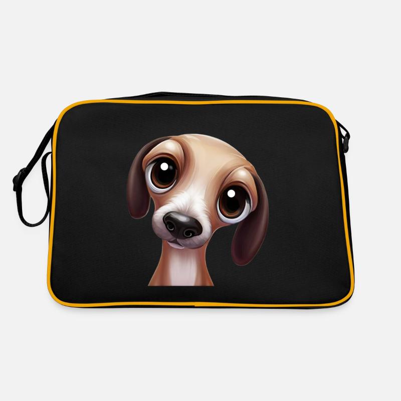 Greyhound Racing Artwork Retro Bag
