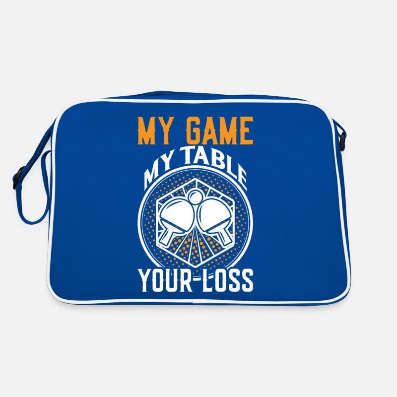 Mon jeu Ma table Votre perte Sac Retro