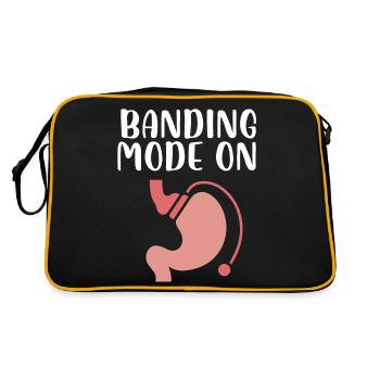 Banding mode on gastric banding - Retro Bag - black/gold - Back