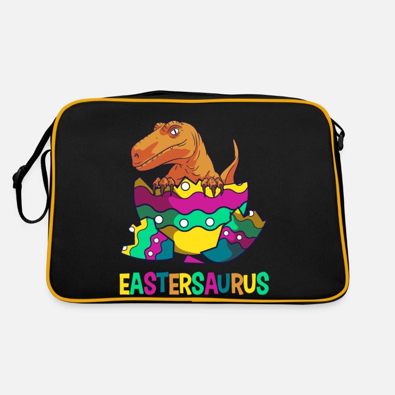 Eastersaurus Ostern T-Rex Dinosaurier Osterhase Retro Tasche