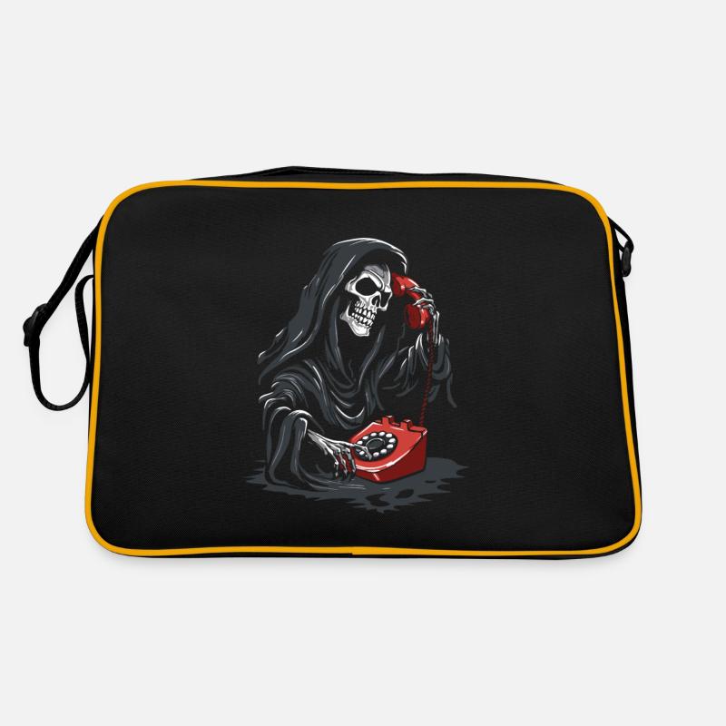 Téléphone Red Grim Reaper Sac Retro