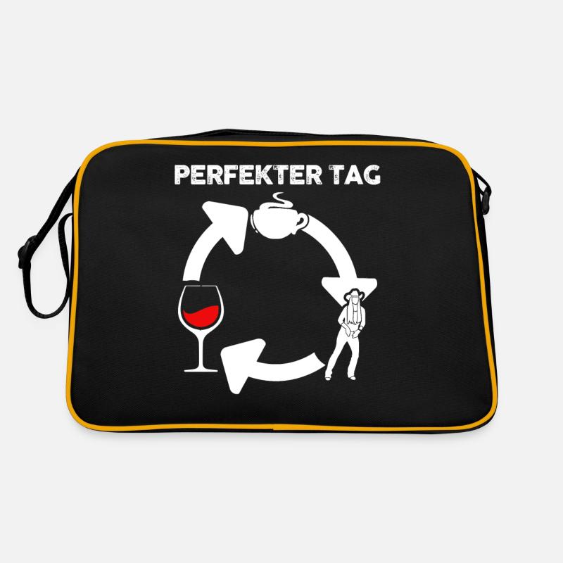 Line Dance Tänzer Retro Tasche