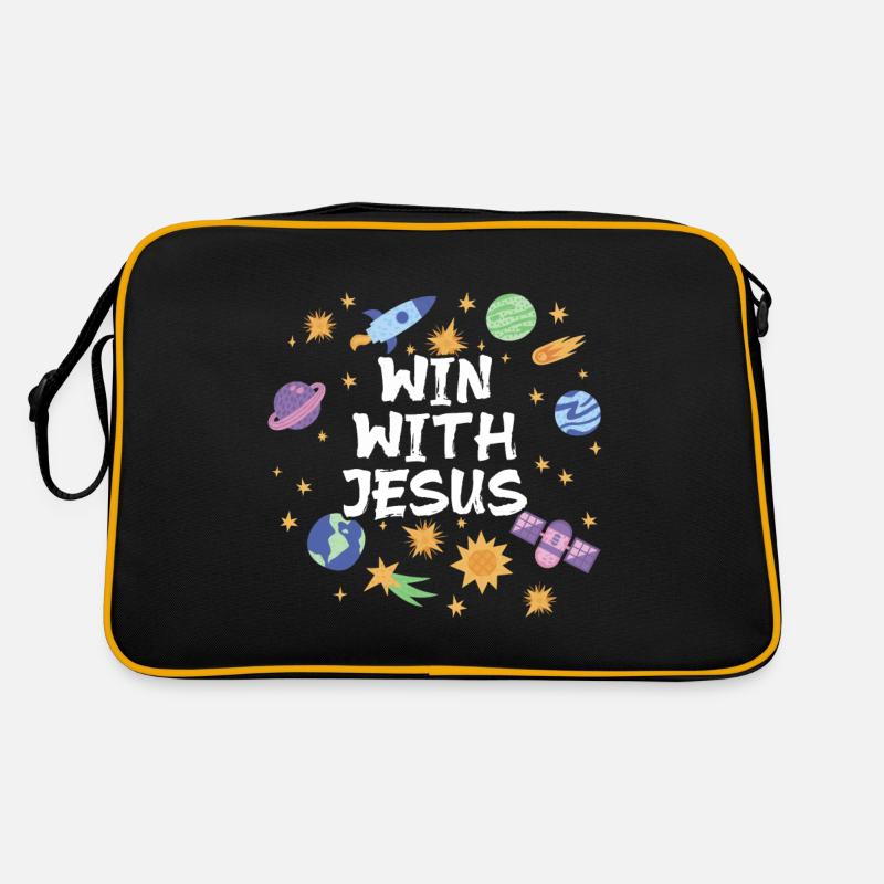 Holiday Bible School Crew Win with Jesus Retro Bag
