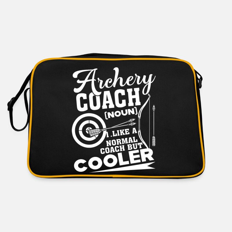 Archery Archery Coach Like A Normal Coach Retro Bag