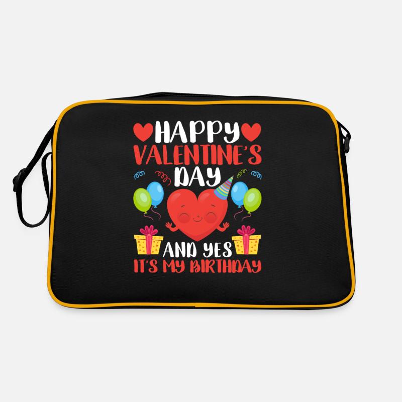 Bonne Saint-Valentin et oui, c’est ma naissance Sac Retro