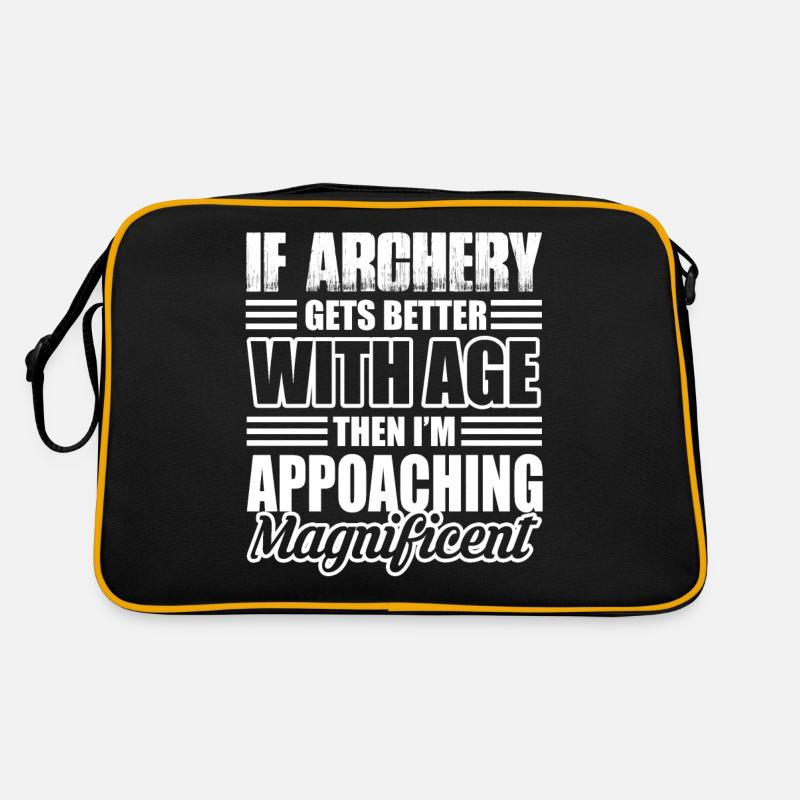 Archery Archery Gets Better With Age Retro Bag
