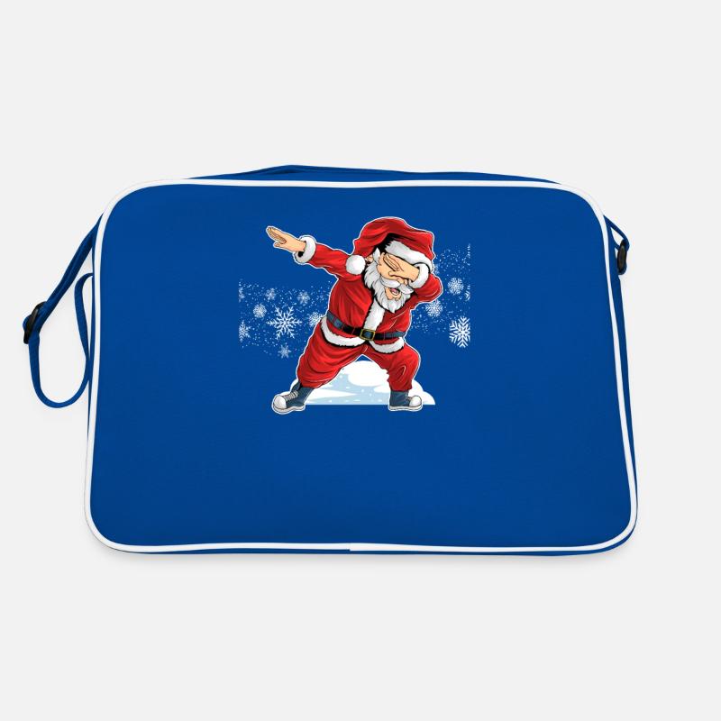 Noël Dabbing Père Noël Drôle de Noël Dab Sac Retro