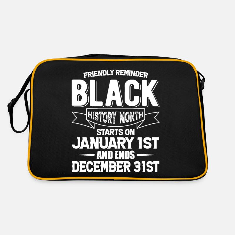 Black History Month Black History Retro Bag