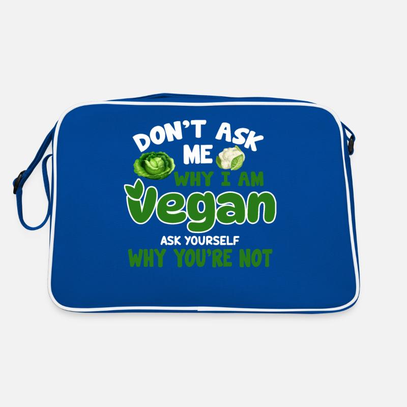 Véganisme végétalien Sac Retro
