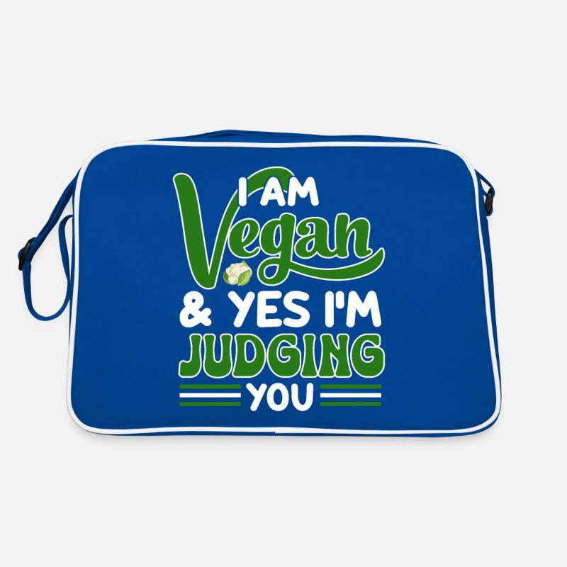 Véganisme végétalien Sac Retro
