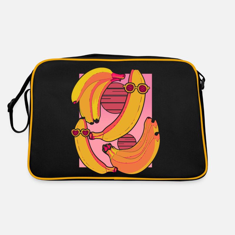 Retro Sunglasses Fruit Fruit Gift Banana Retro Bag