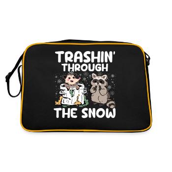Trashin Through The Snow Garbage Gang Opossum - Sac Retro - noir/or - Dos