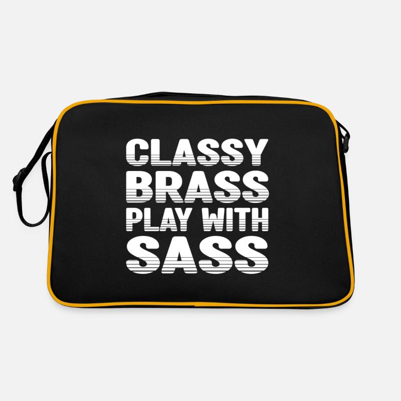 Jeu de cuivres chic avec le barytonne Sass Sac Retro