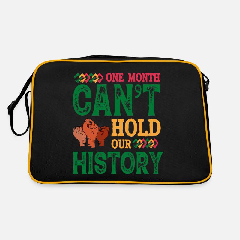 Black History Month Black History Retro Tasche