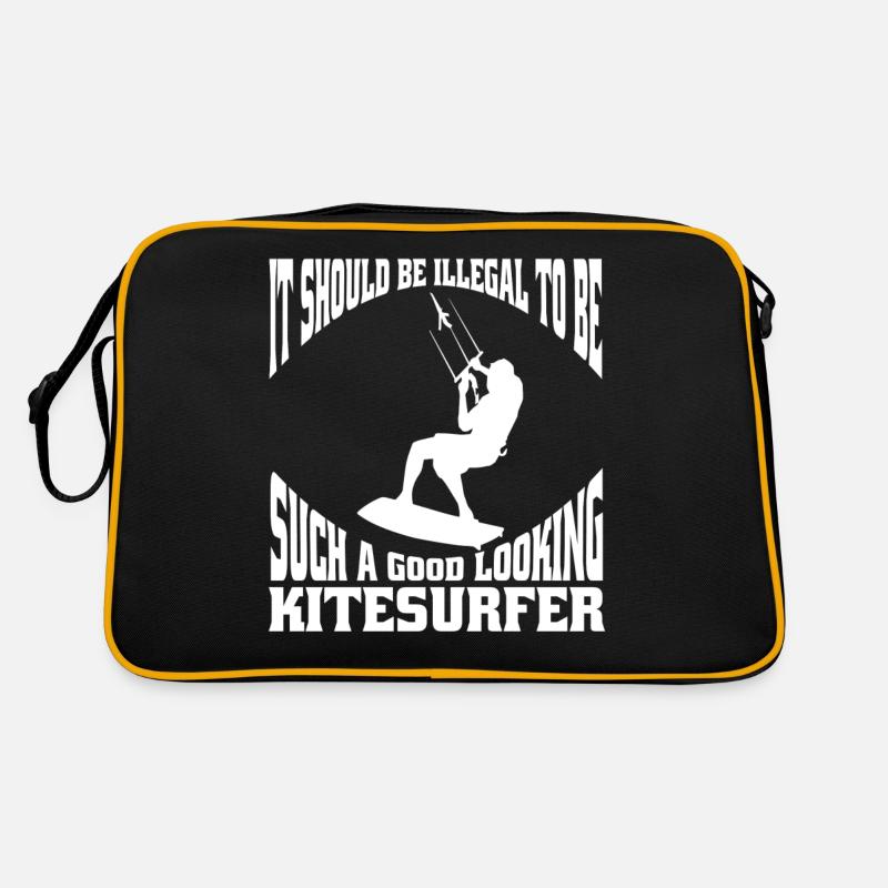 Windsurfing Kitesurfing Kitesurfer Windsurfer Retro Tasche