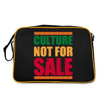 Black History Month Black History - Retro Bag - black/gold - Back