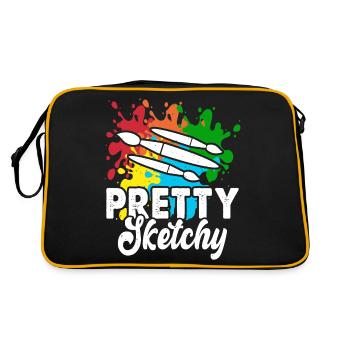 Artist - Retro Bag - black/gold - Back