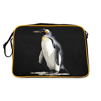 Le roi des pingouins - Sac Retro - noir/or - Dos