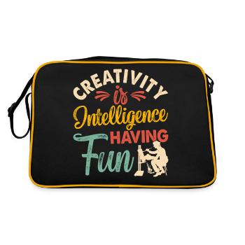 Artiste - Sac Retro - noir/or - Dos