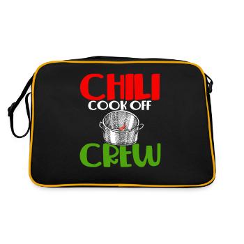 Chili Cook Off Crew Cooking Contest Winning Team - Retro Bag - black/gold - Back