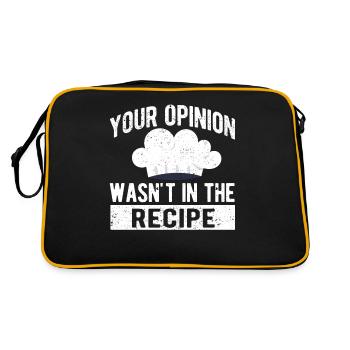 Your opinion was not in the recipe Chef Chef - Retro Bag - black/gold - Back