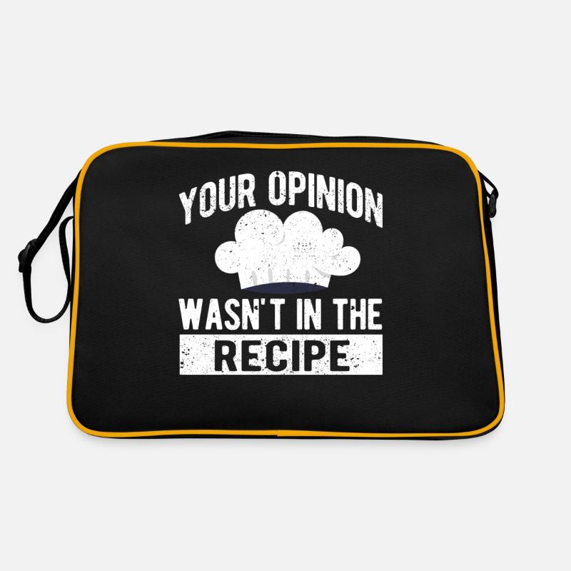Your opinion was not in the recipe Chef Chef Retro Bag