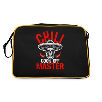 Chili Cook Off Master Cooking Mexican Sombrero - Retro Bag - black/gold - Back