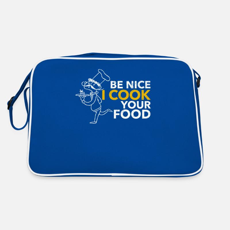 Be nice I cook your food Sous Chef Retro Bag