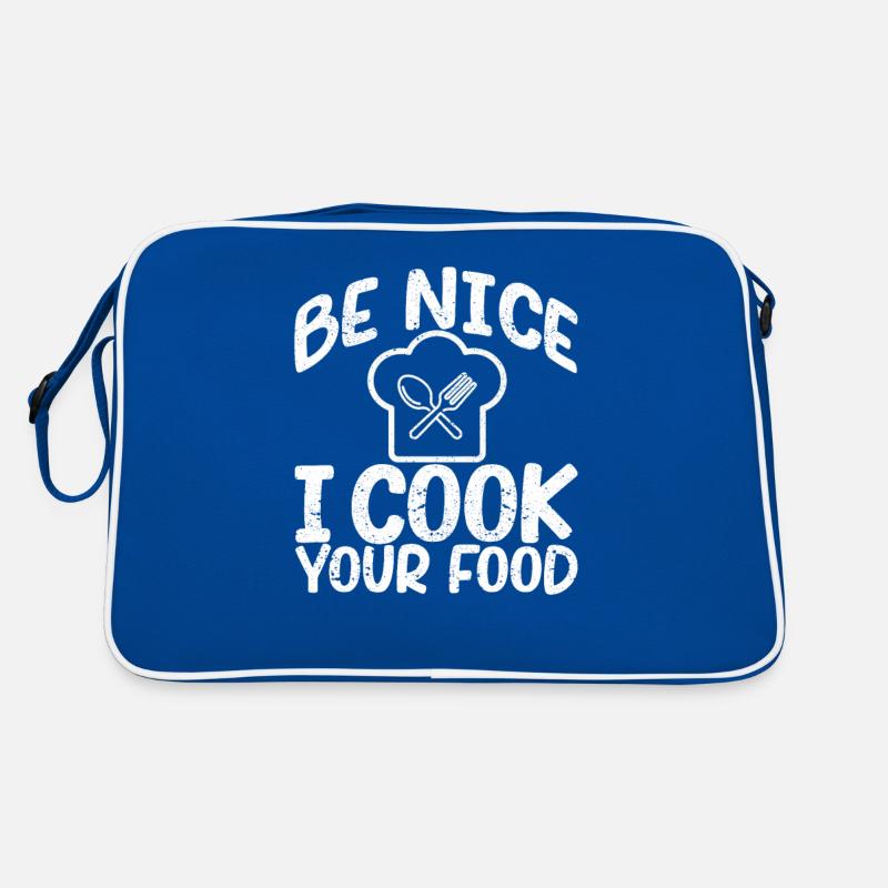 Be nice I cook your food Sous Chef Retro Bag