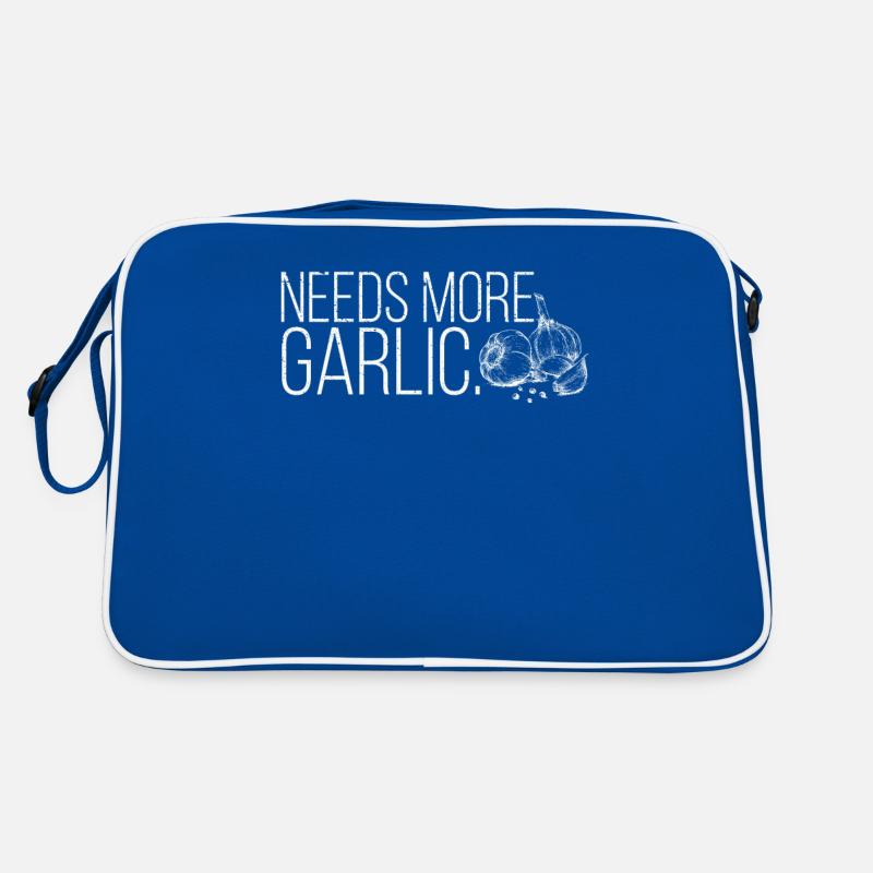 Needs more garlic lovers salt garlic Retro Bag