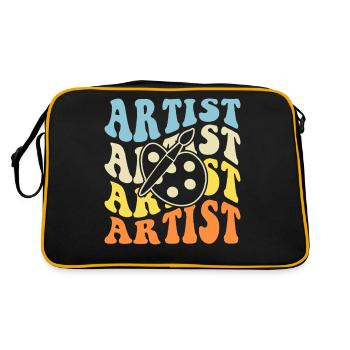 Artiste - Sac Retro - noir/or - Dos