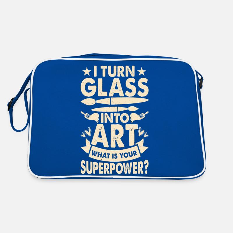 Glasbläser Retro Tasche