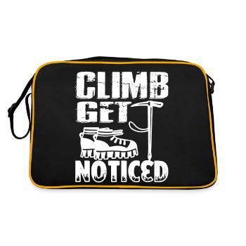 Climbing Climb Get Noticed - Retro Bag - black/gold - Back