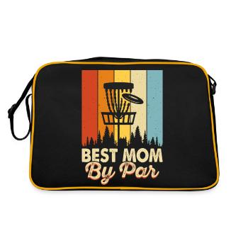 Discgolf Disc Golf - Retro Bag - black/gold - Back