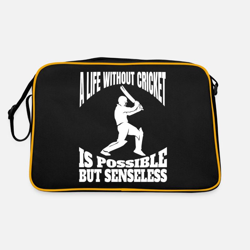 Équipe de cricket Équipe de cricket Équipe de cricket Sac Retro