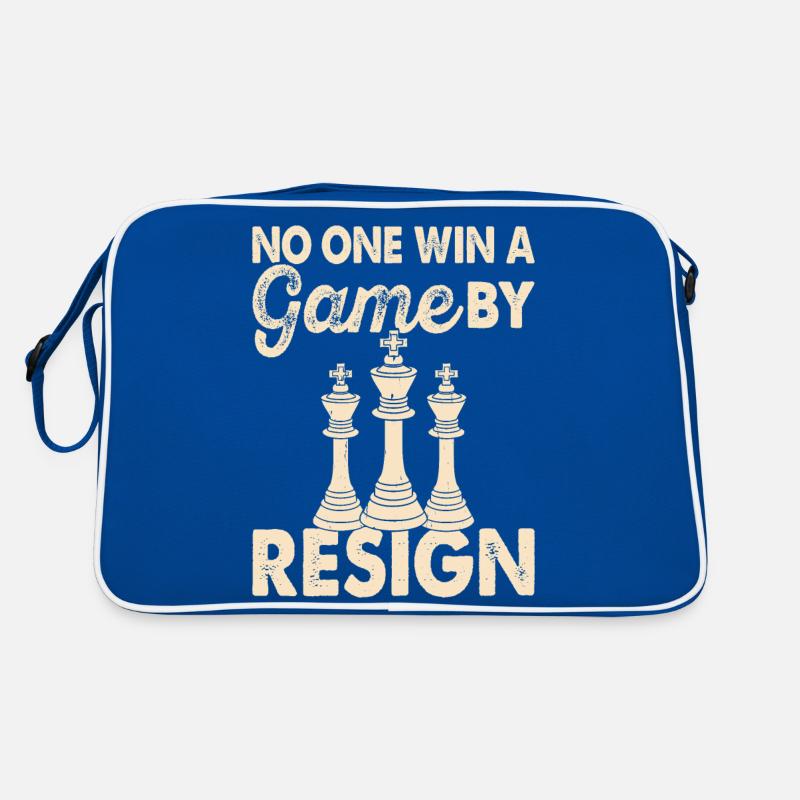 Schach Retro Tasche